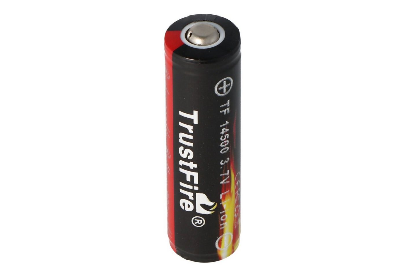 Trustfire Trustfire 14500 900mAh 3,7V geschützte Li-Ion-Zelle Abmessungen 50,95 Akku 900 mAh (3,7 V)