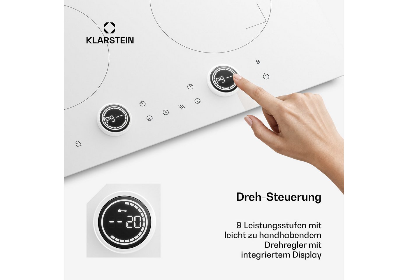 Klarstein Induktions-Kochfeld Neotouch Bild 3