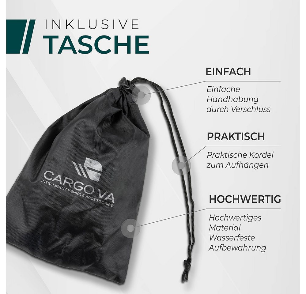 CargoVA® Spanngurt CargoVA Expanderhaken für Planen und Netze Universal Gummispanner mit Haken für Outdoor und Haushalt