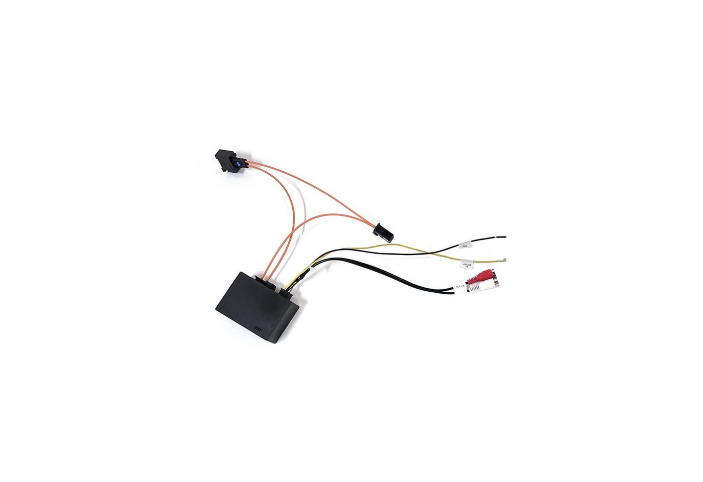 TAFFIO Für AUDI MMI 2G CD CHANGER MOST Fibre Optic to AUX Audio Input Adapter KFZ-Adapter
