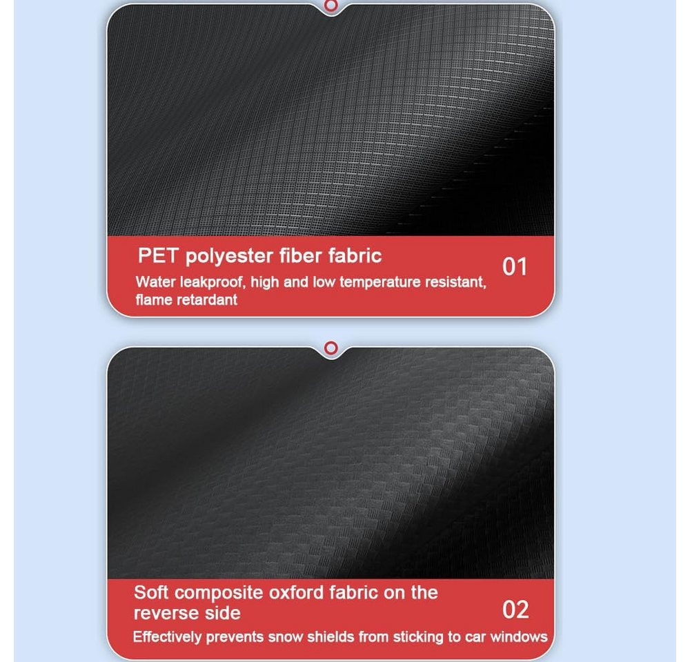FELIXLEO Frontscheibenabdeckung Auto Frontscheibenabdeckung für Mitsubishi Space Star Winter, (1-St)
