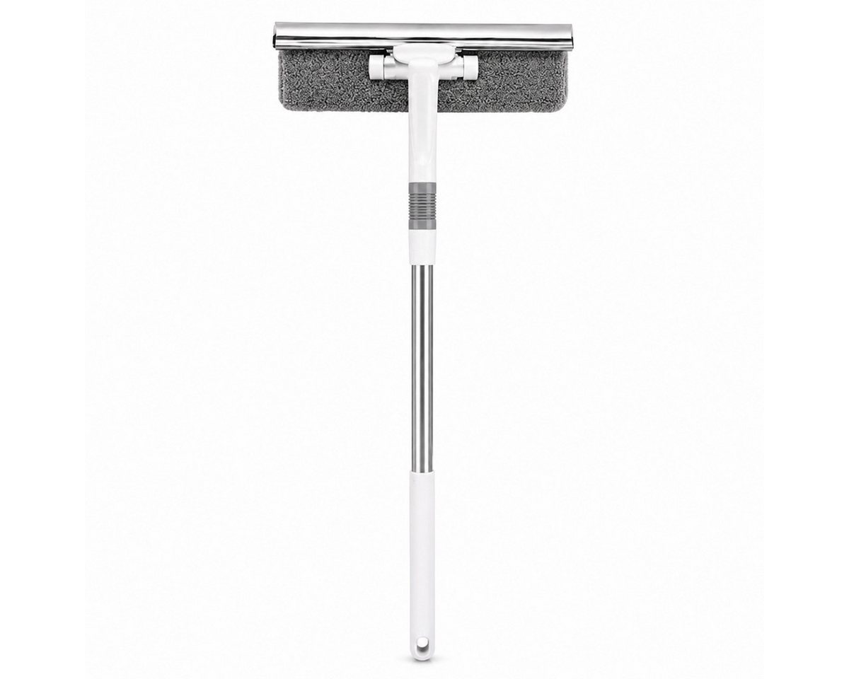 R2 Invest Fensterreiniger Fensterwischer 2 in 1 mit Mikrofaserbezug Silikonabzieher Bild 3