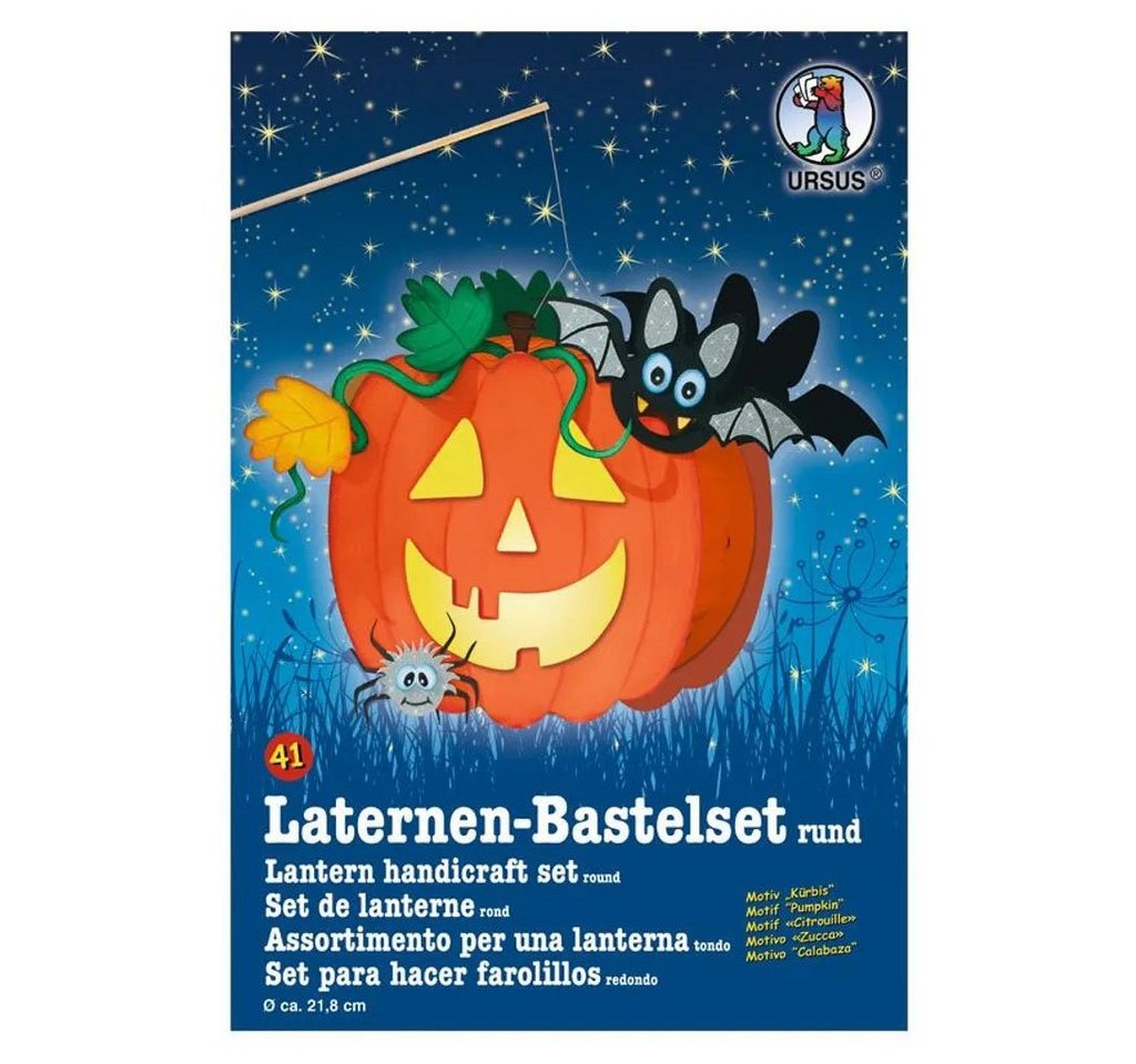 Ursus - Ludwig Bähr Umzugslaterne URSUS Laternen-Bastelset "Kürbis Bild 2