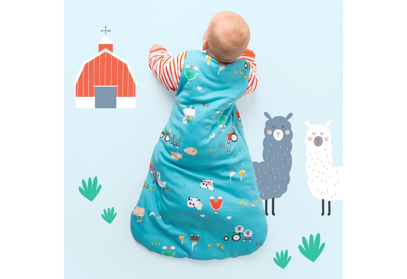 Schlummersack Kinderschlafsack Bio Babyschlafsack, 3.5 Tog Bild 4