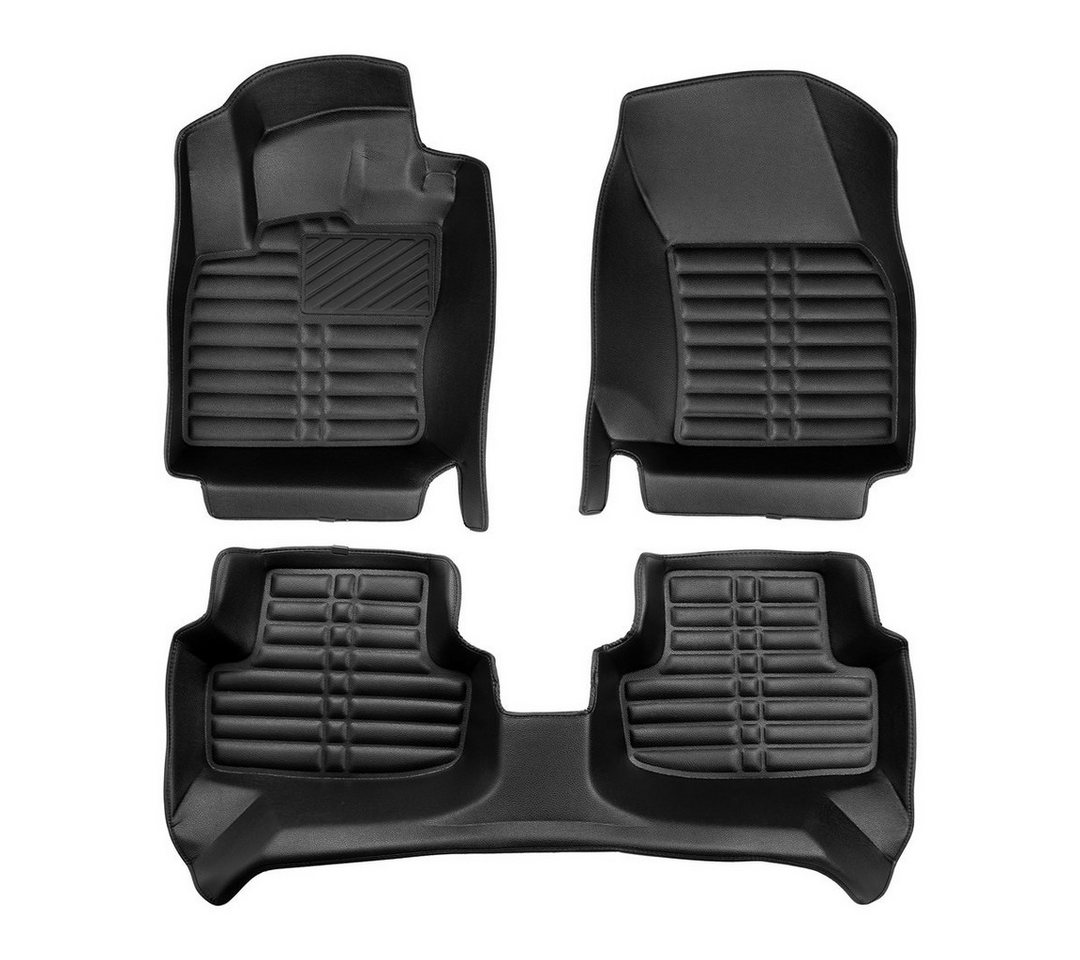 fussmattenprofi.com Auto-Fußmatte 5D Premium Auto Fussmatten für Seat Ateca 2016-2026 (1 St), für Seat Seat Ateca Bild 2