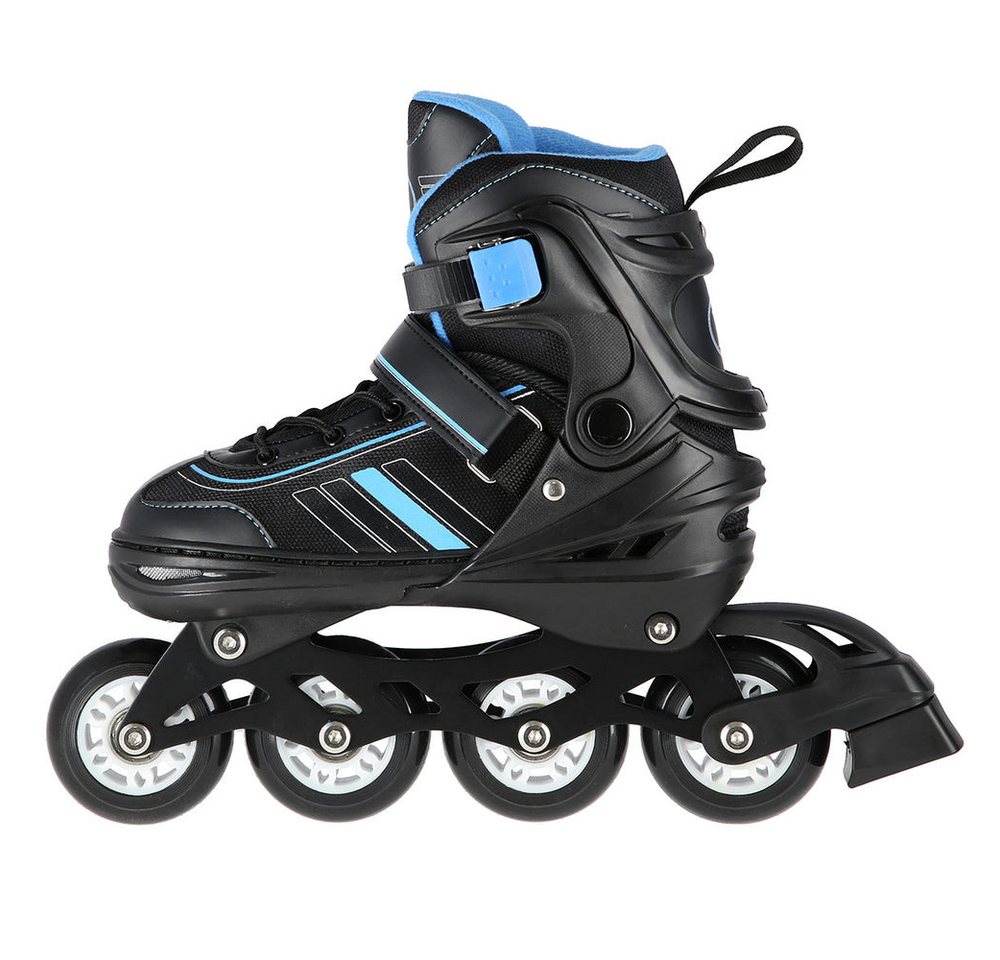 NILS EXTREME Inlineskates Inliner Rollschuhe Schlittschuhe, (Spar-Set, 2-St., 39-43), 2-in-1, größenverstellbar, ABEC 7, Alu-Schiene Bild 2