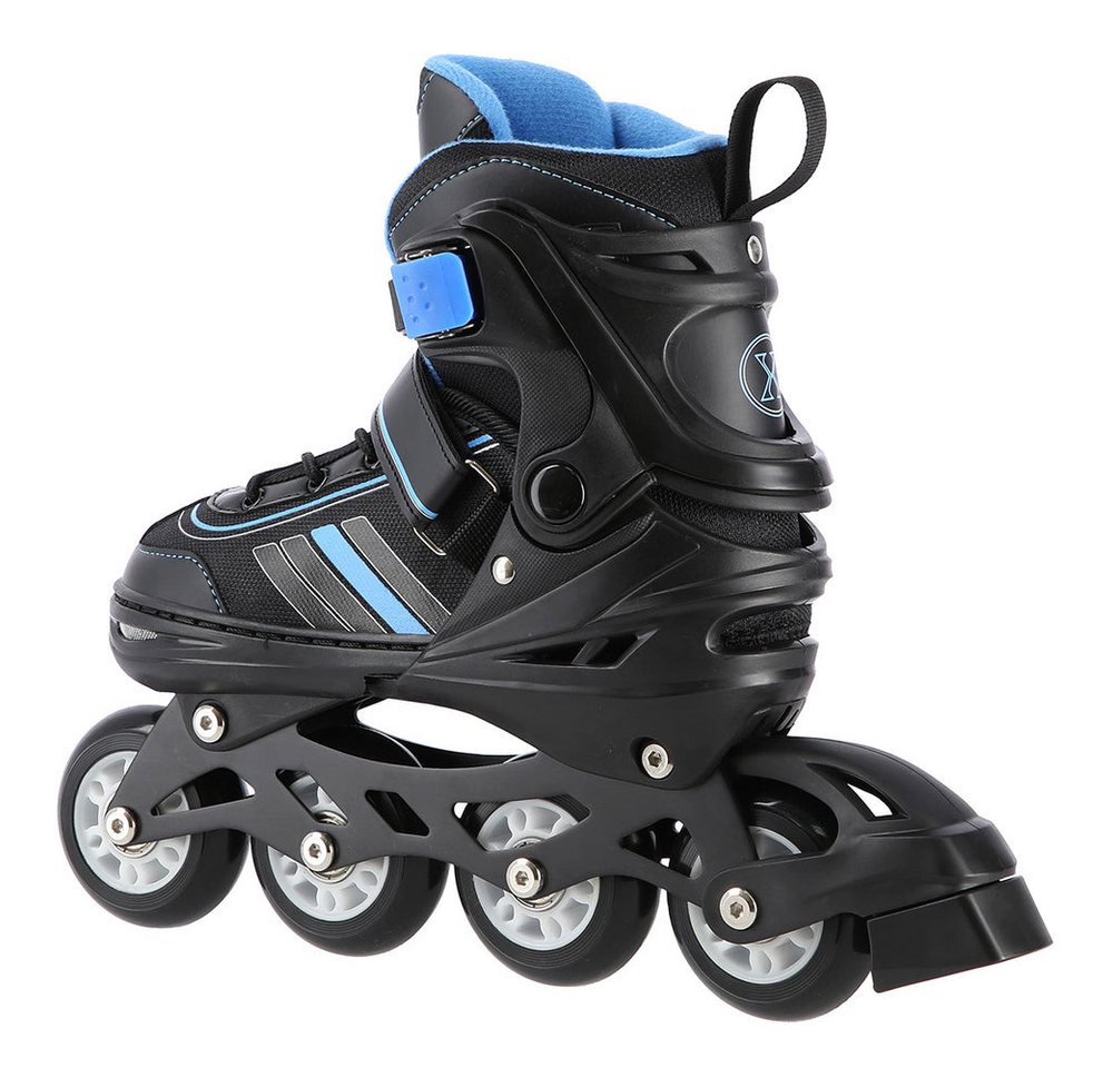 NILS EXTREME Inlineskates Inliner Rollschuhe Schlittschuhe, (Spar-Set, 2-St., 39-43), 2-in-1, größenverstellbar, ABEC 7, Alu-Schiene Bild 4