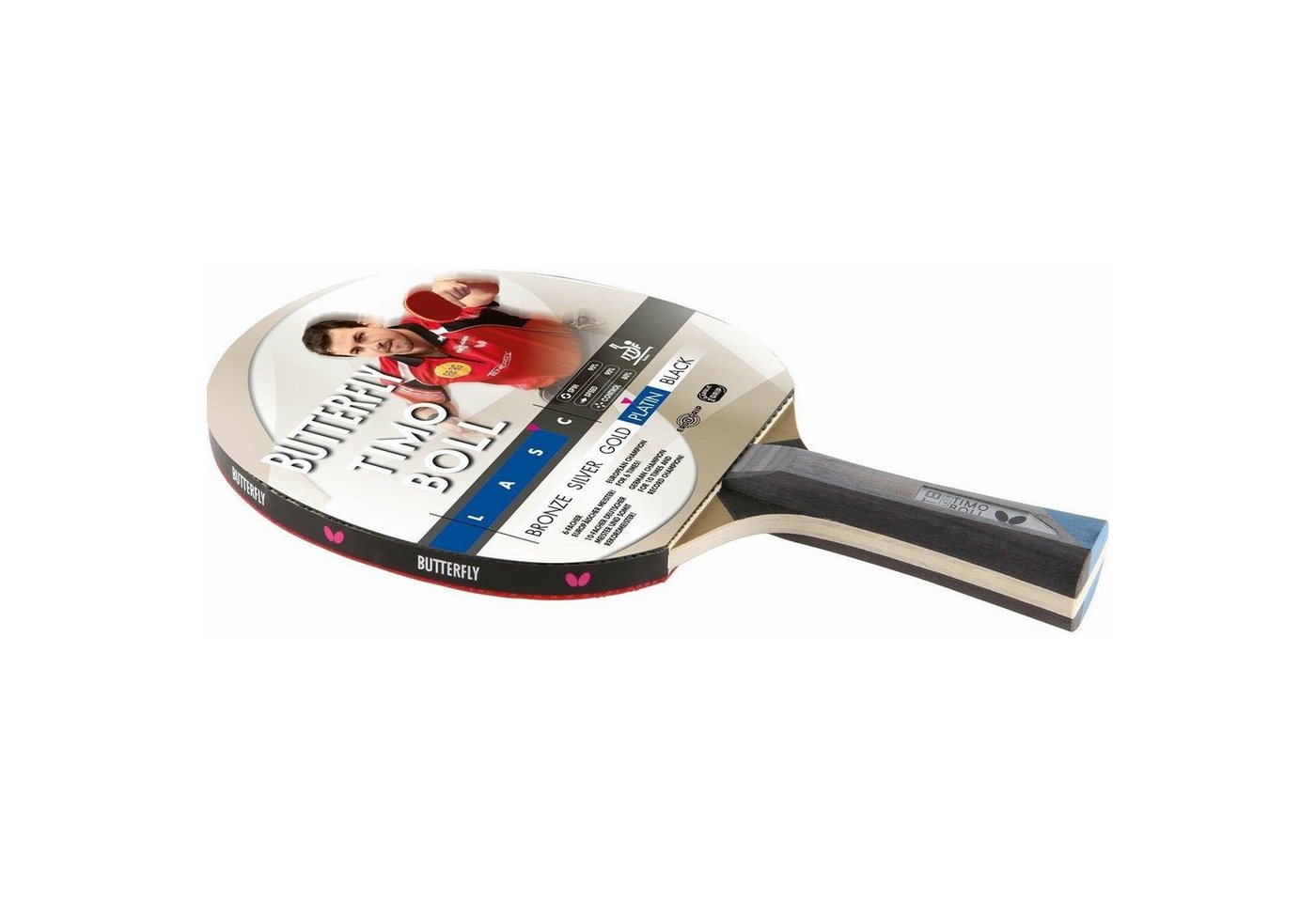 Butterfly Tischtennisschläger Timo Boll Platin - 85026, Tischtennis Schläger Racket Table Tennis Bat
