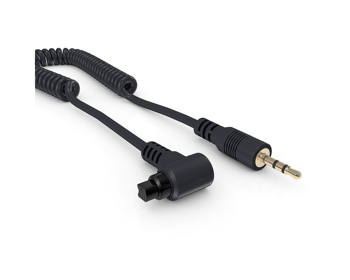 ayex Spiral Adapterkabel Canon N3 z.B. für Fernauslöser Kabel-Fernauslöser Bild 3