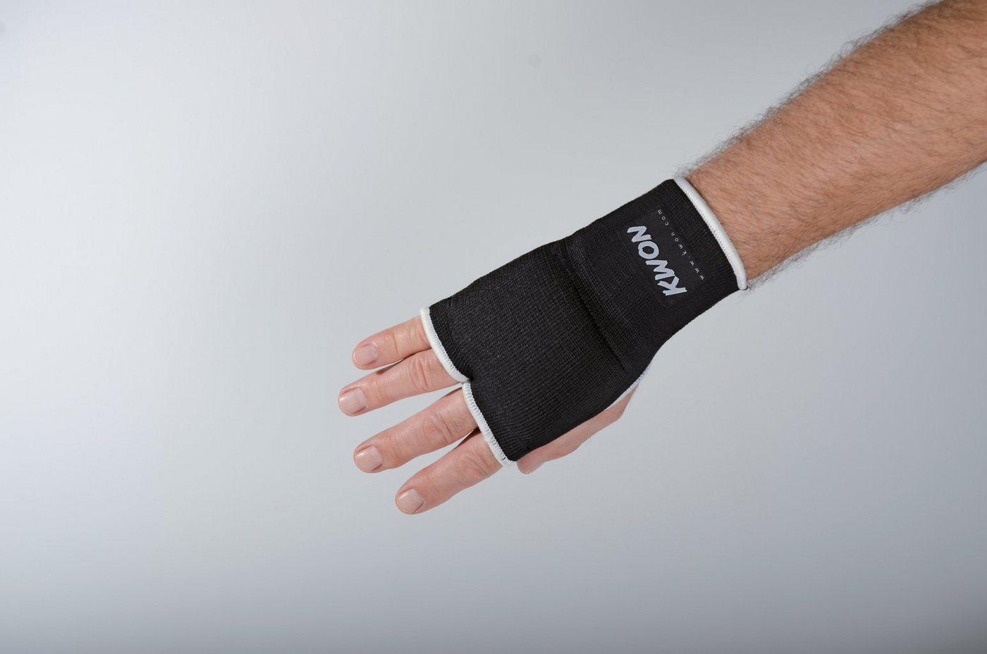 KWON Boxbandagen mit Polsterung Innenhandschuhe Schlupfbandagen Boxen Kickboxen MMA (Für Boxhandschuhe), dauerelastisch, Stützeffekt, Kompression Effekt Bild 2