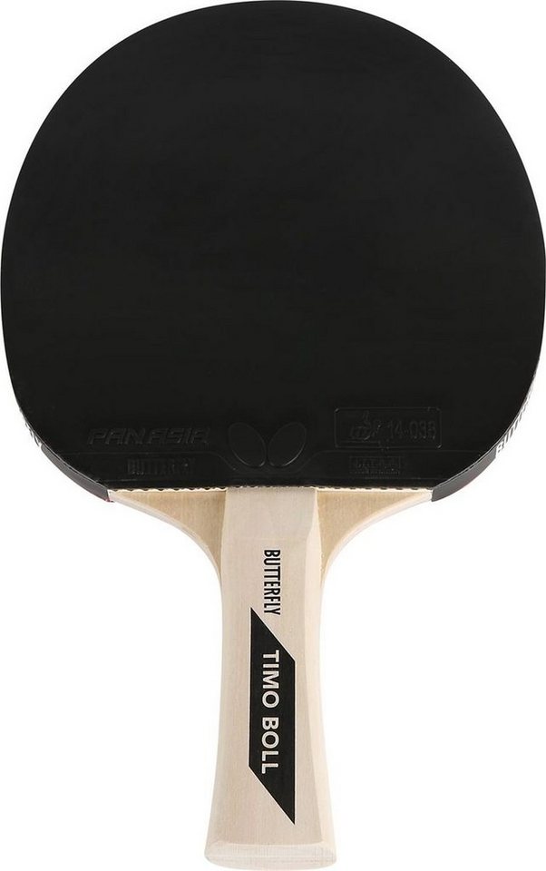 Butterfly Tischtennisschläger Tischtennisschläger Logo Gelb, Tischtennis Schläger Kompaktschläger Table Tennis Bat Racket Bild 4