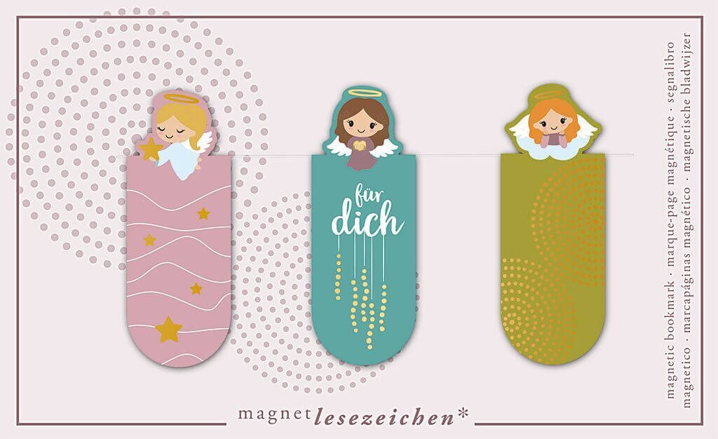 Moses. Verlag Lesezeichen Magnetlesezeichen Kleine Engel