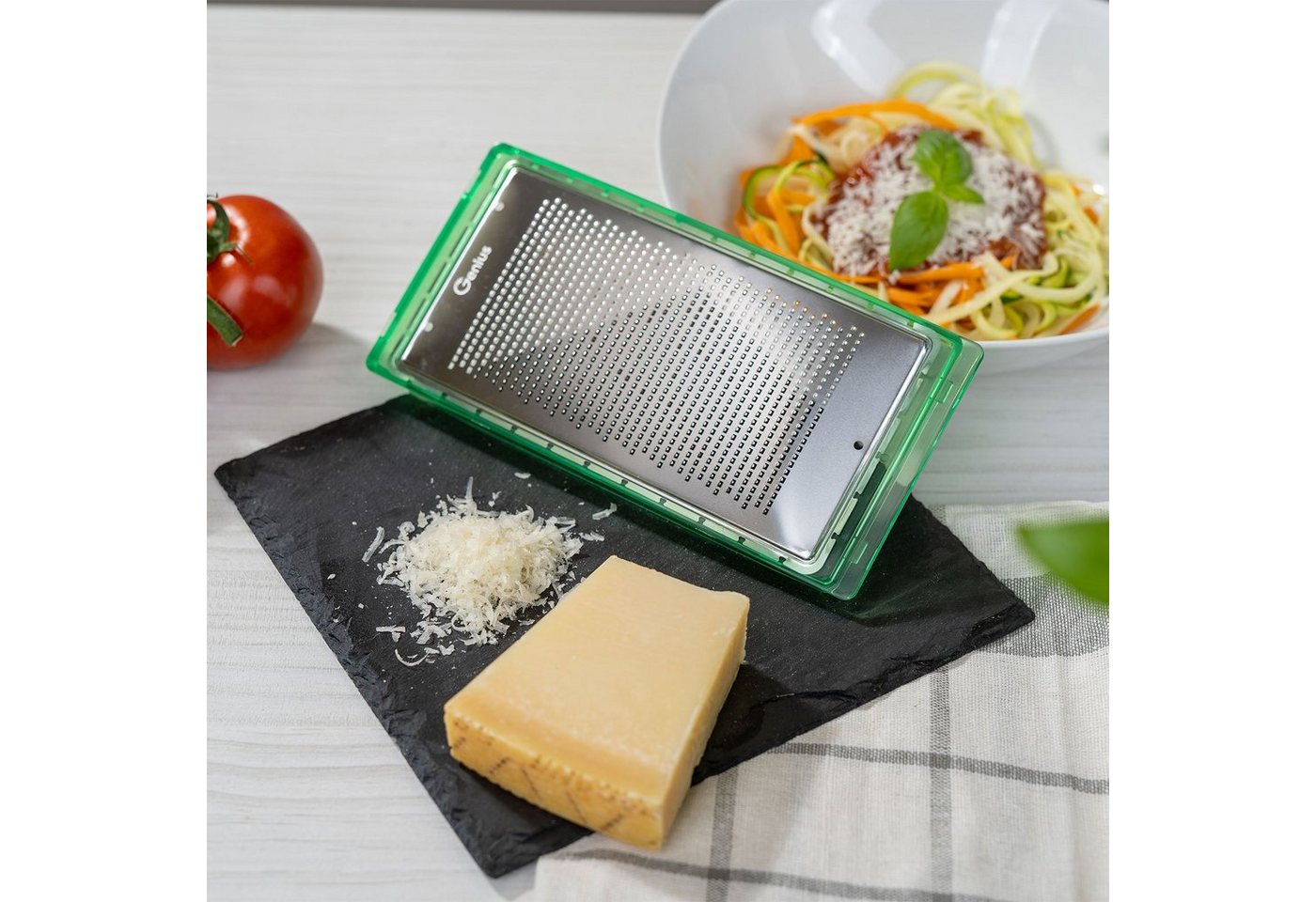 Genius Gemüseschneider Nicer Dicer Zubehör-Set 6-teilig, Messereinsätze mit dem Nicer Dicer Exclusive kompatibel Bild 3