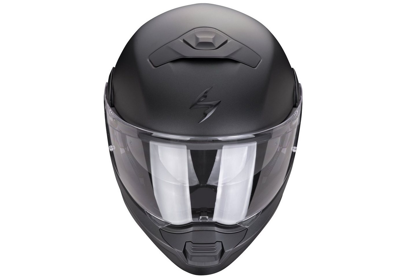 Scorpion Exo Motorradhelm Scorpion Exo-930 Evo Klapphelm Solid Matt-Schwarz (1er Set), klapphelm motorrad Bild 3