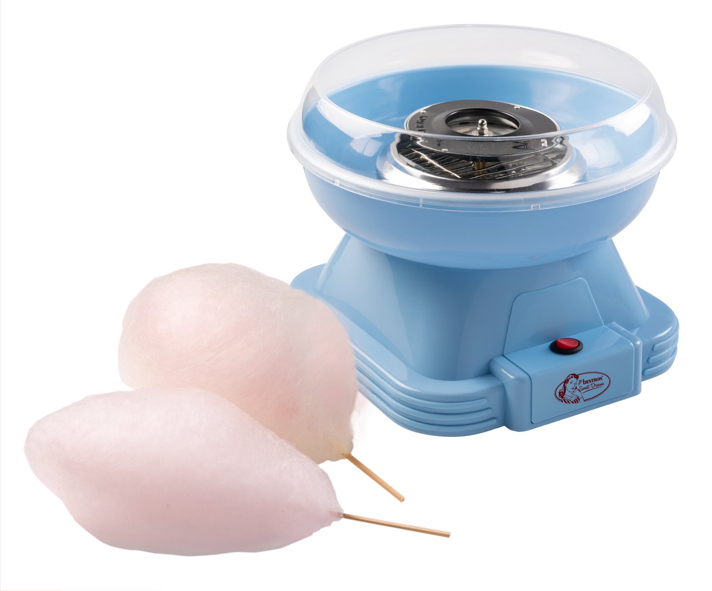 bestron Zuckerwattemaschine ACCM400, Jahrmarktfeeling für Zuhause, inkl. Zubehör Bild 4