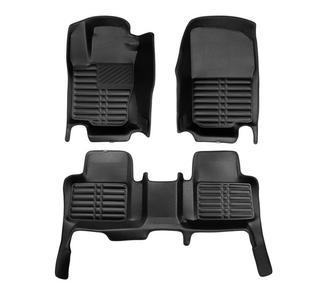 fussmattenprofi.com Auto-Fußmatte 5D Premium Auto Fussmatten für Mercedes GL/GLS (X166) 2012-2019 (1 St), für Mercedes Mercedes GLS Bild 2