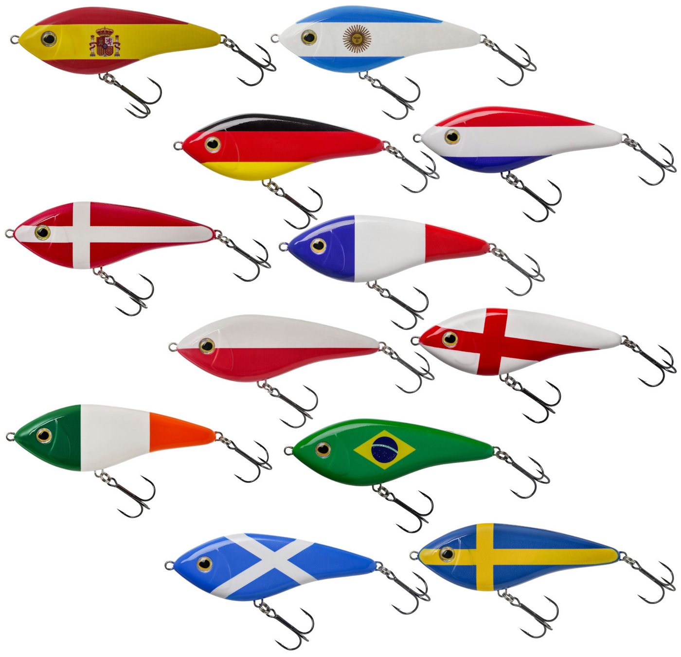 WESTIN Kunstköder Swim Glidebait World Cup 12Cm 53G Suspending Spain