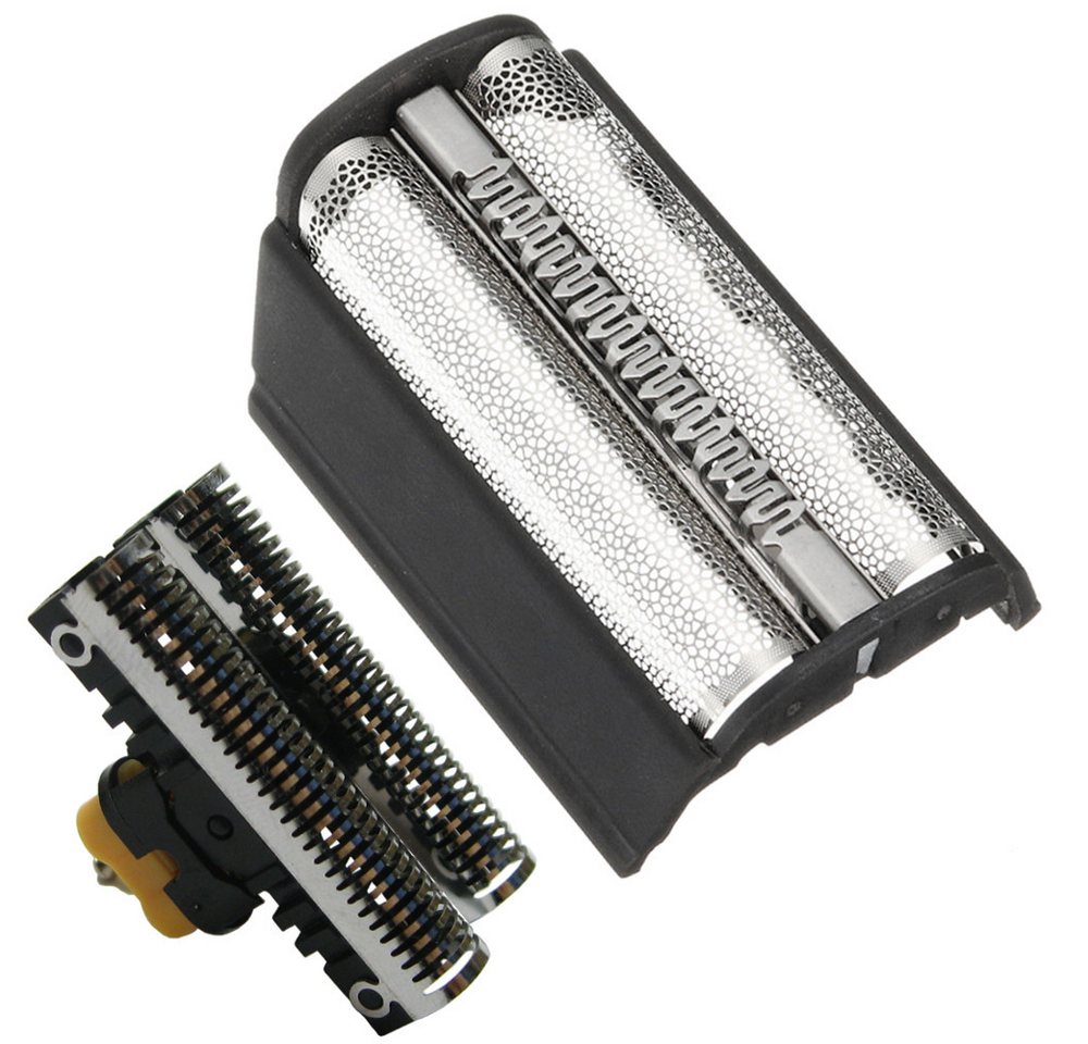 Trade-Shop Ersatzscherkopf passend für Braun 31B 5724766 5724767 SB505, Ersatz-Klingenblock +Scherfolie zum einfachen und schnellen Austausch