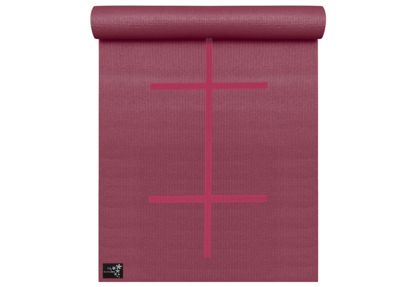 Yogistar Yogamatte Yogamatte yogimat® plus - alignment (Standard, 1-St., Standard), Eco-designed, hautfreundlich, extra rutschfest, Alignment-Markierungen Bild 3