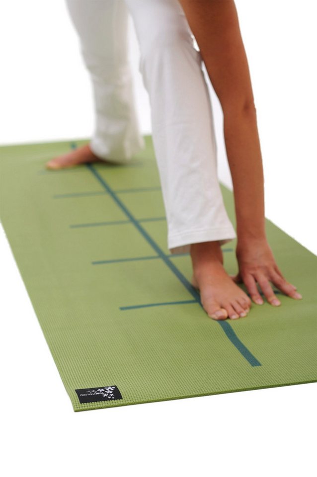 Yogistar Yogamatte Yogamatte yogimat® plus - alignment (Standard, 1-St., Standard), Eco-designed, hautfreundlich, extra rutschfest, Alignment-Markierungen Bild 5