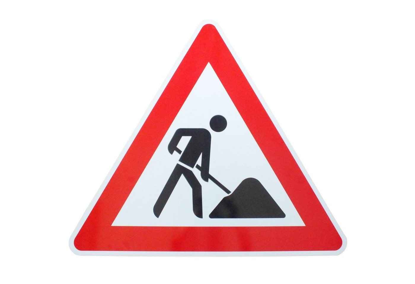 BauSupermarkt24 Verkehrsschild Verkehrszeichen Nr. 123 " Achtung Baustelle Bild 2