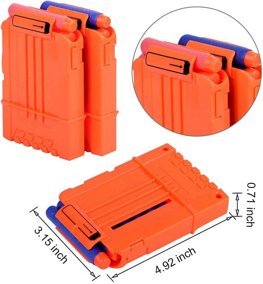 EXTSUD Protektorenjacke 2er Taktische Weste Jacke Set (Kids Tactical Vest für Nerf Zubehör Set mit 80 Darts Nachfüllpack, 2-tlg., Taktische Jacke Set für Nerf Guns N-Strike Elite), für Nerf Guns N-Strike Elite-Serie