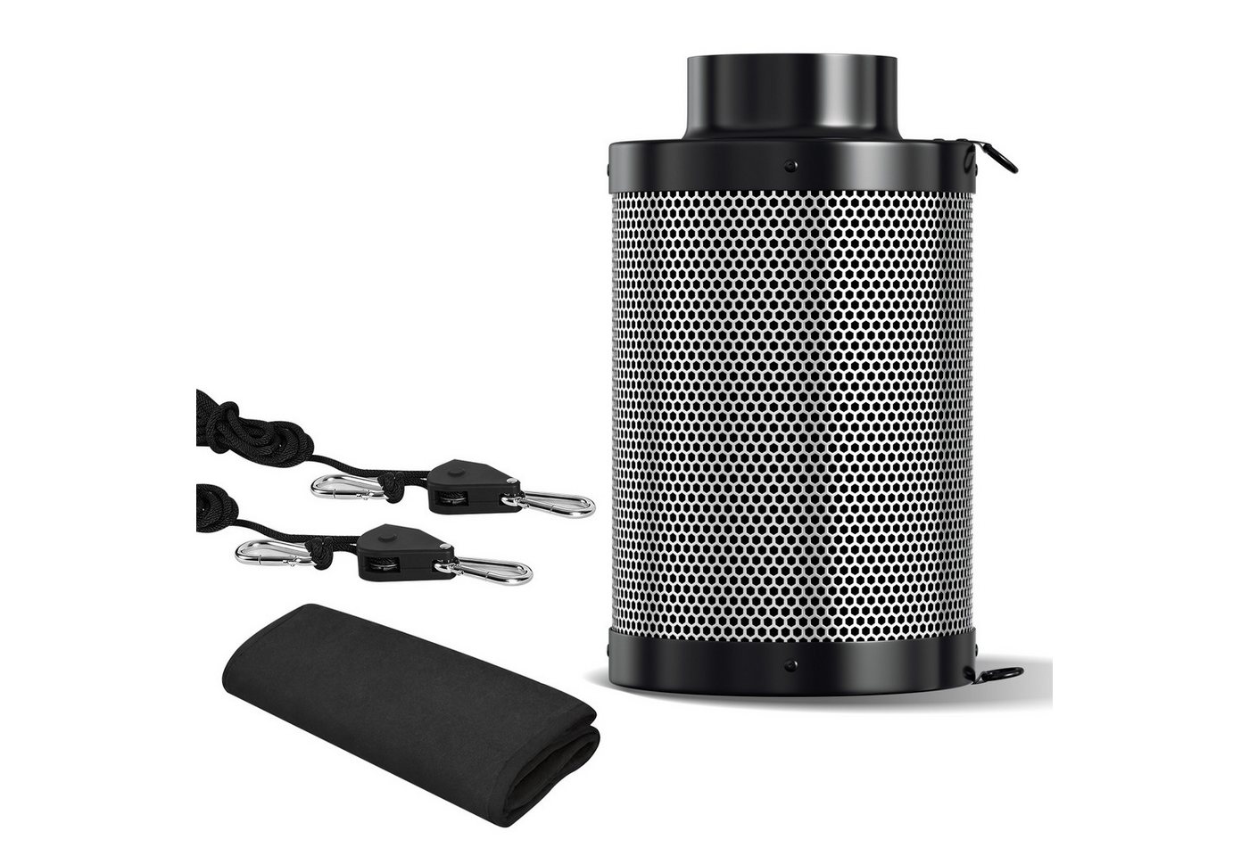 Clanmacy Aktivkohlefilter Aktivkohlefilter Geruchsfilter Carbon Filter Anti Geruch Luftfilter Bild 4