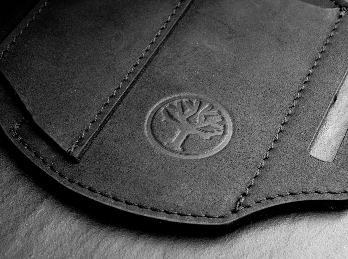 Böker Manufaktur Solingen Taschenmesser Böker Manufaktur Solingen Lederholster ED-Three Schwarz Bild 3