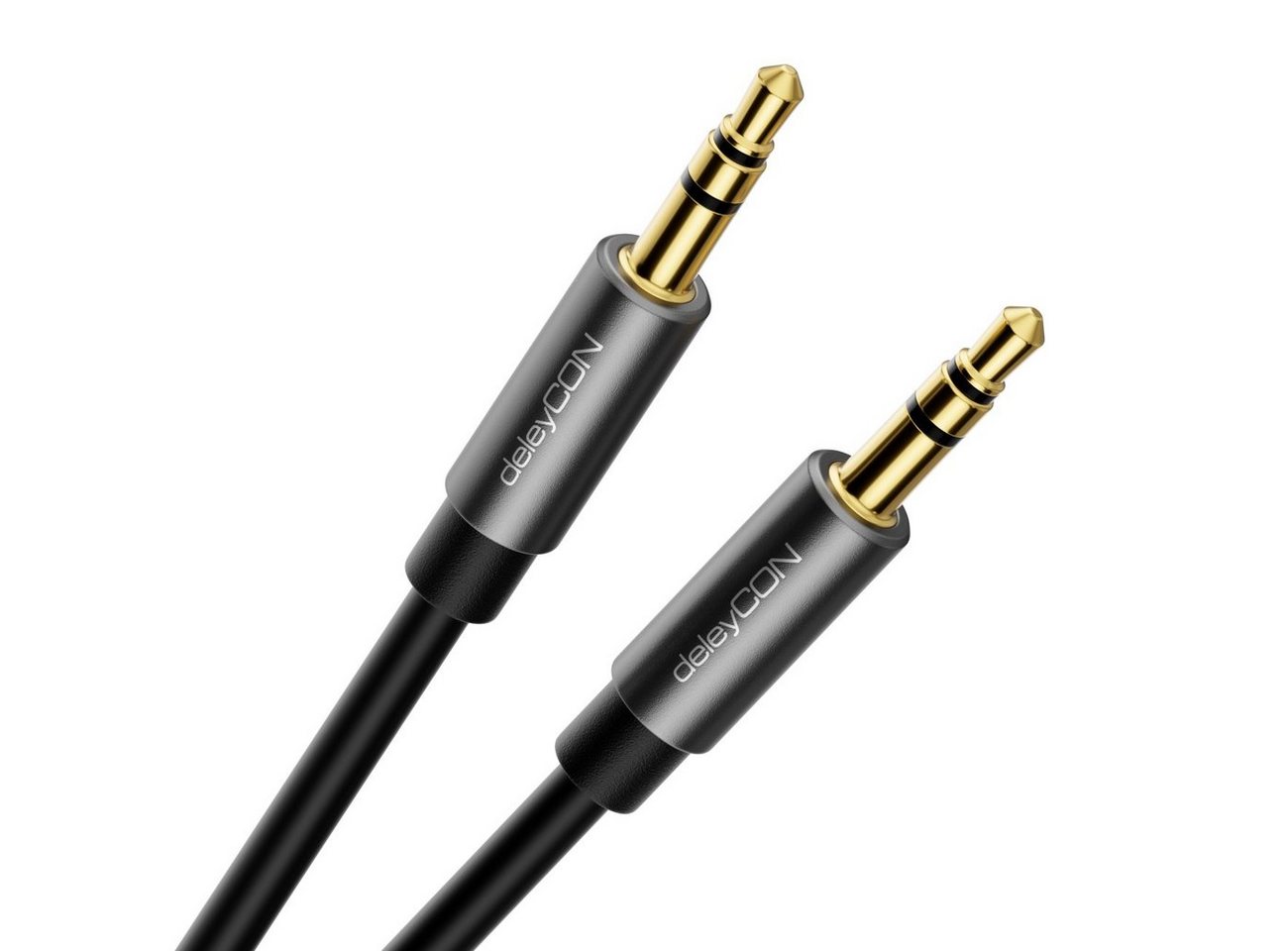 deleyCON deleyCON 1,5m Klinke Audio Stereo AUX Kabel 3,5mm Klinkenkabel Audio-Kabel Bild 3