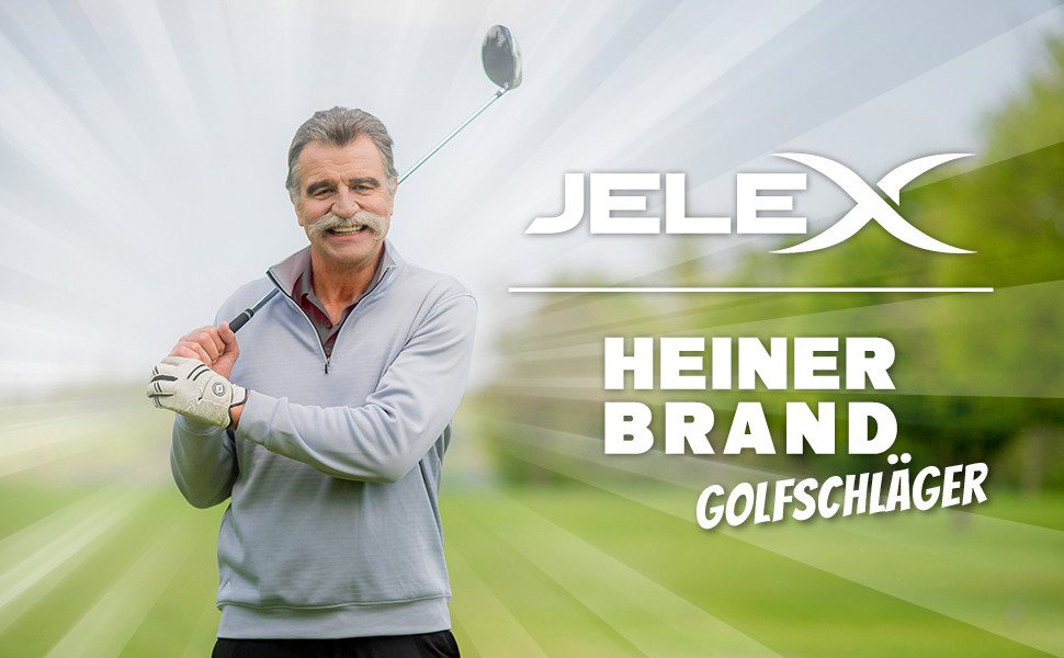 JELEX Driver Golfschläger Driver 1 10,5°, ergonomischer Gummi-Griff
