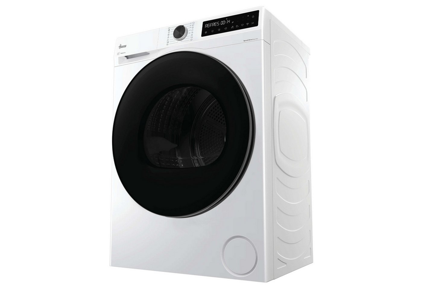 Hoover Wärmepumpentrockner HBP 9N3BX-S, Smarte Bedienung mit Wi-Fi und Bluetooth