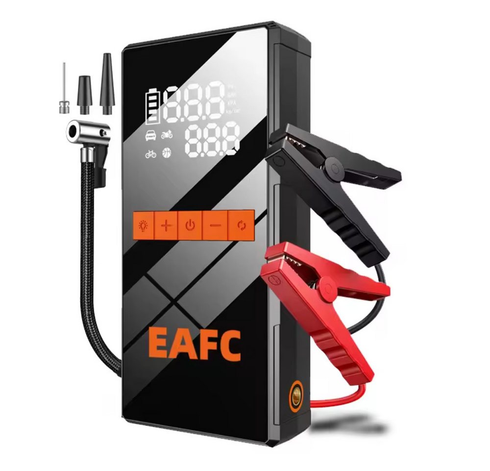 Athlix 4-in-1 Multifunktions-Starthilfegerät 5000A Notfall-Startvorrichtung Starthilfegerät 8000 mAh (12 V), Unabhängig von Witterungsbedingungen, Integrierte LED-Taschenlampe: Bild 2