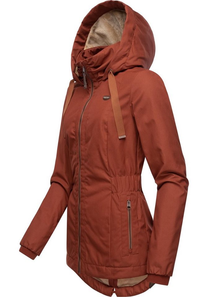 Ragwear Outdoorjacke Varvarra stylische Übergangsjacke mit großer Kapuze Bild 5