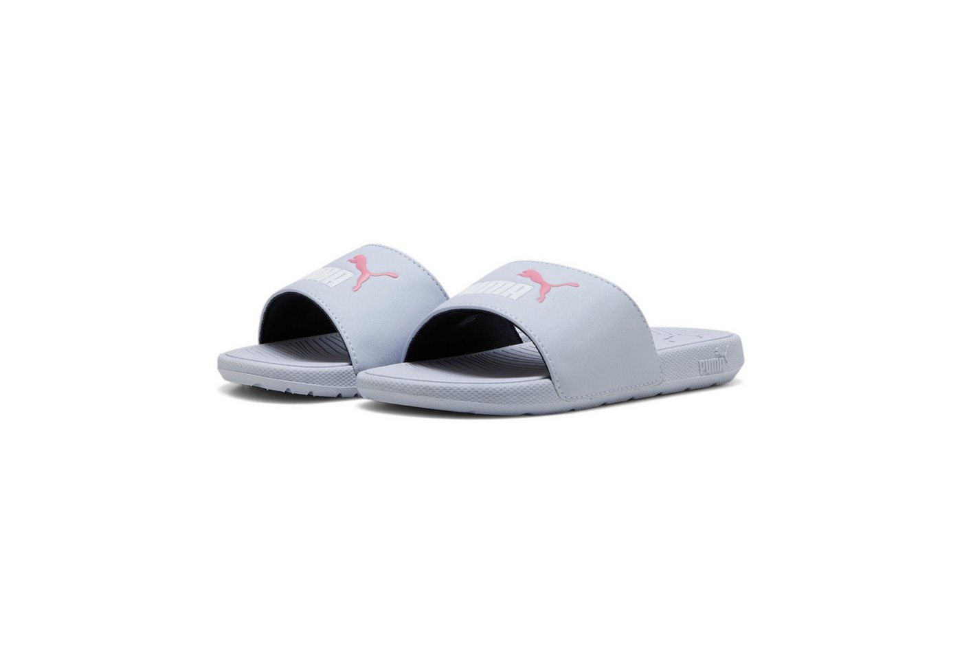 PUMA COOL CAT 2.0 PS Badesandale (für Kinder) mit gepolstertem Riemen, weich gepolstertes Fußbett, ohne Verschluss