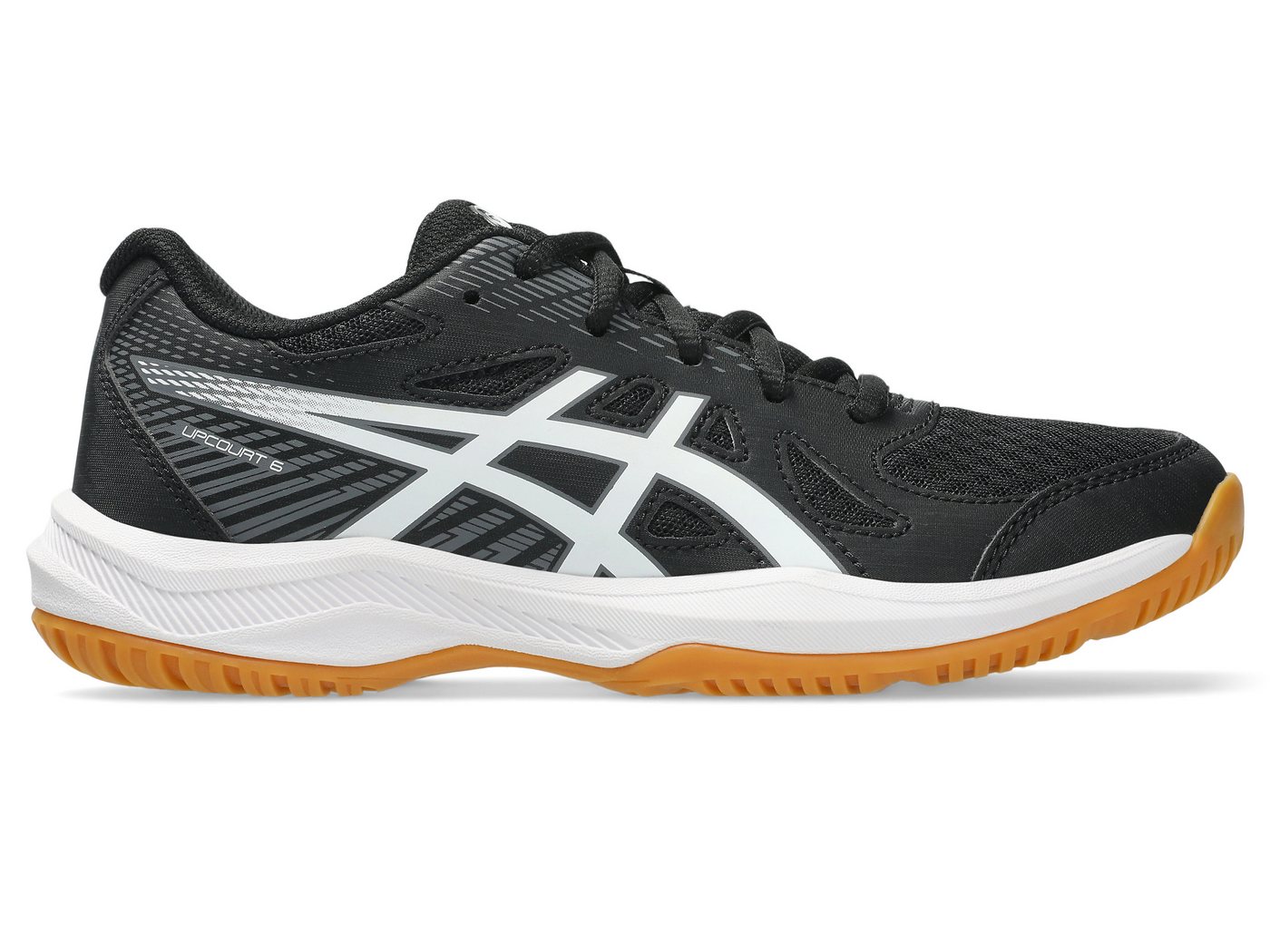 Asics UPCOURT 6 GS Hallenschuh (für Jugendliche) geeignet für Handball&Volleyball, Indoorschuh, nicht abfärbende Sohle Bild 3