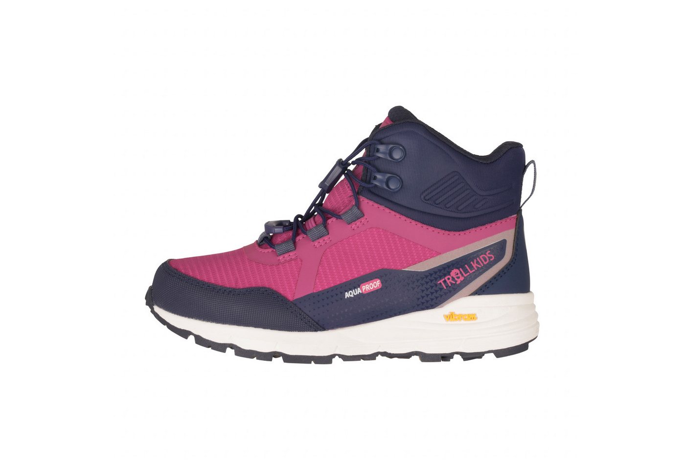 TROLLKIDS KIDS SKARVAN HIKER MID XT Outdoorschuh (für Kinder & Jugendliche) wasserdicht, Vibram Sohle, Schnellverschluss, reflektierende Details Bild 5