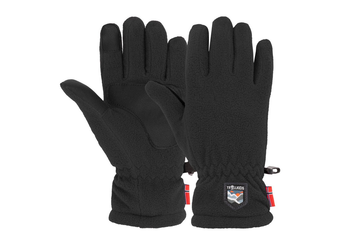 TROLLKIDS Fleecehandschuhe KIDS EIKEDALEN GLOVE mit Touchscreen-Fingerspitzen, aus Fleece