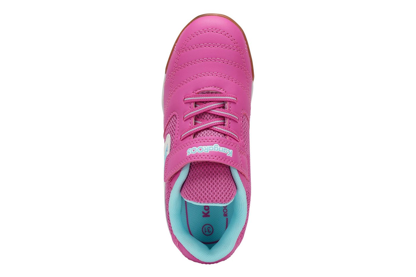 KangaROOS K-BRACEYARD EV Indoorschuh (für Kinder & Jugendliche) Hallenschuh, mit Klettverschluss