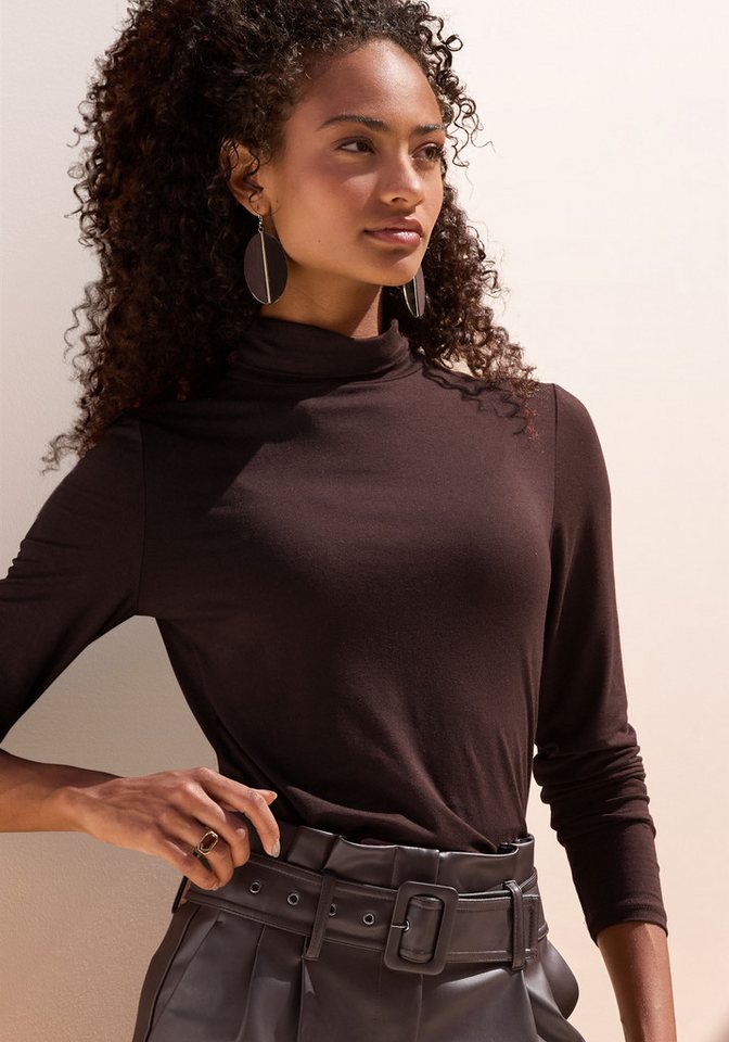 LASCANA Rollkragenshirt aus softer Jerseyqualität, modisches Basic Bild 3