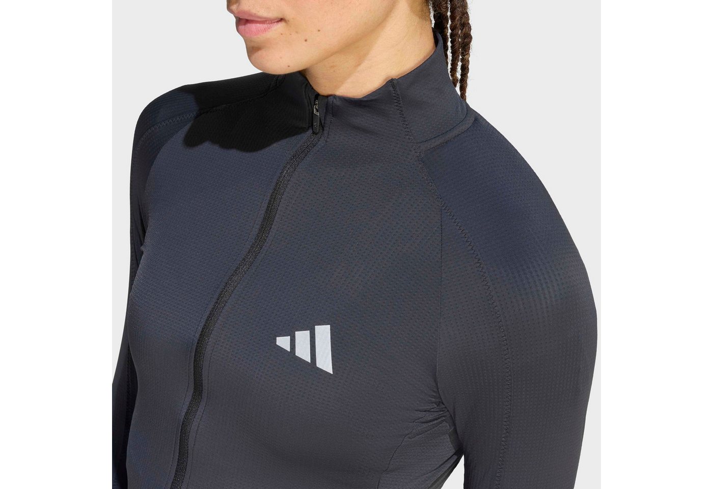 adidas Performance Laufjacke ADI365 SEASONAL WOMENS mit Reißverschluss, für Laufen, aus Kunstfaser Bild 2