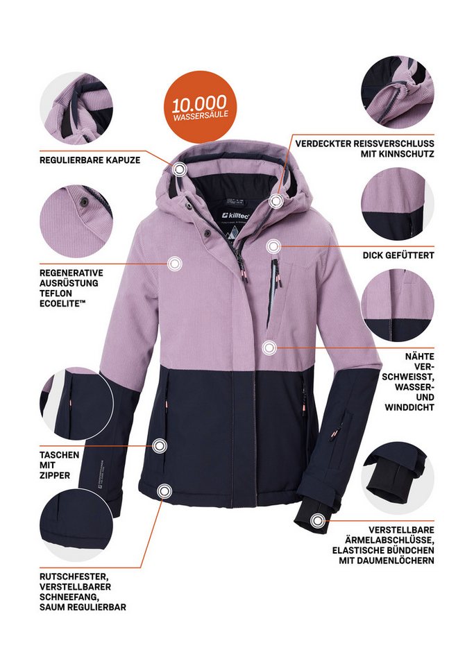 Killtec Skijacke KSW 190 GRLS SKI JCKT