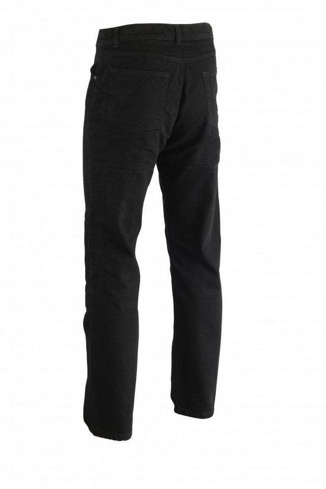 German Wear Motorradhose JEANS-007 Schwarz denim Motorradhose Jeans Protektoren 280g/m2 Bild 4