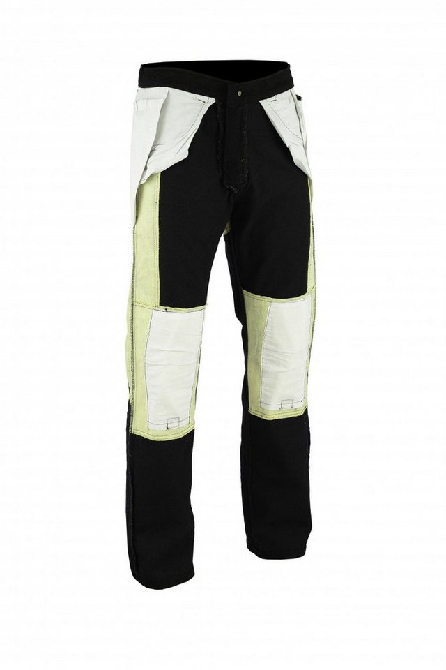 German Wear Motorradhose JEANS-007 Schwarz denim Motorradhose Jeans Protektoren 280g/m2 Bild 5