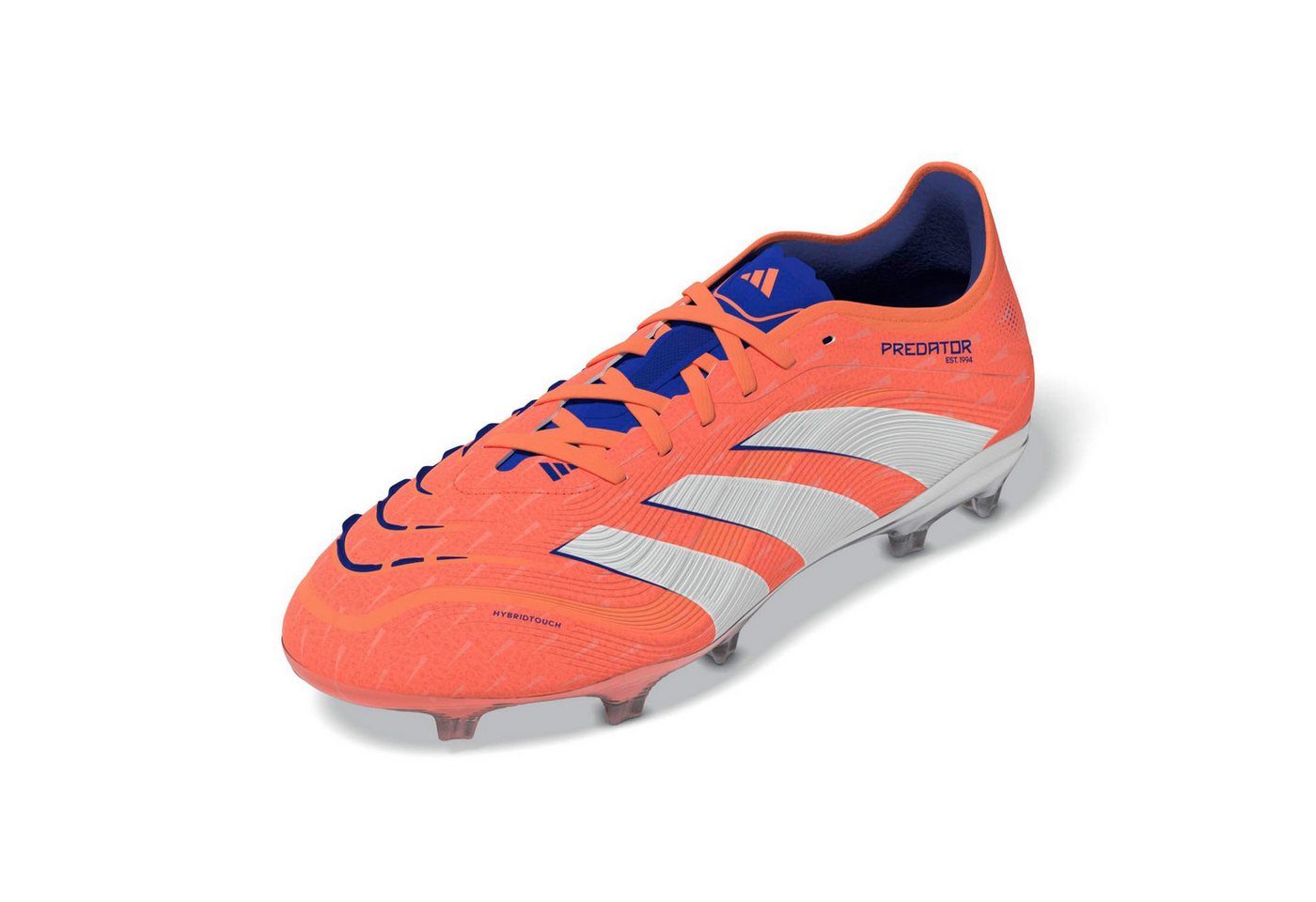 adidas Performance Predator Pro FG für feste Böden (Naturrasen) coralrot/weiss Herren Fußballschuh