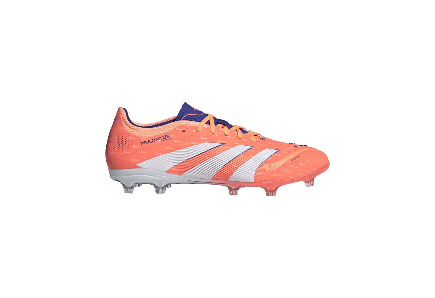 adidas Performance Predator Pro FG für feste Böden (Naturrasen) coralrot/weiss Herren Fußballschuh Bild 2