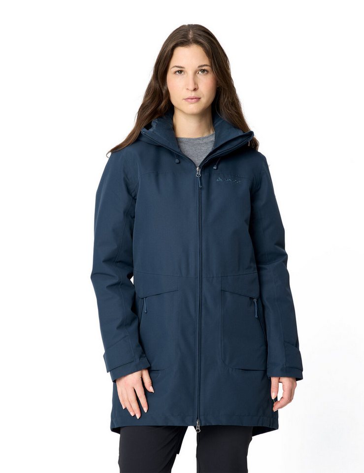 VAUDE Outdoorjacke Women's Skomer Winter Parka III (1-St) moderner Damen Parka Bild 3