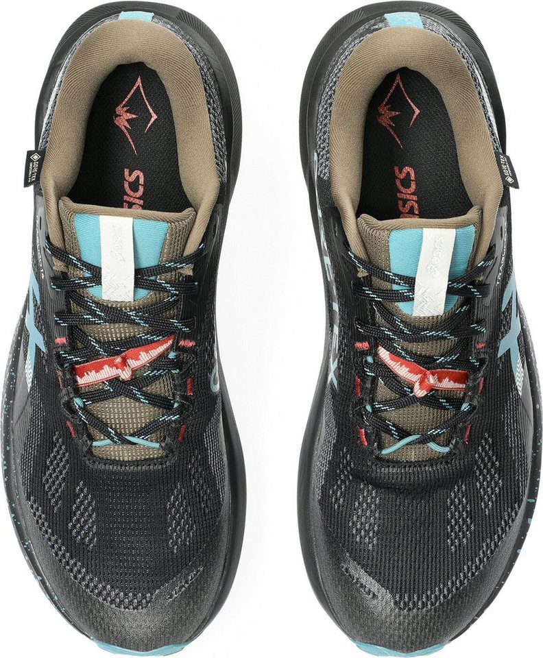 Asics TRABUCO 14 GTX BLACK/MISTY PINE Langlaufschuhe