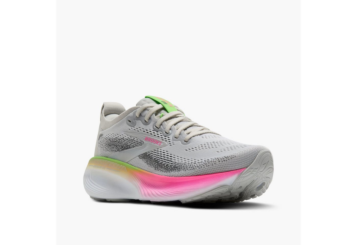 Brooks Adrenaline GTS 25 - Damen Laufschuh - Oyster/Pink/Green Laufschuh Bild 2