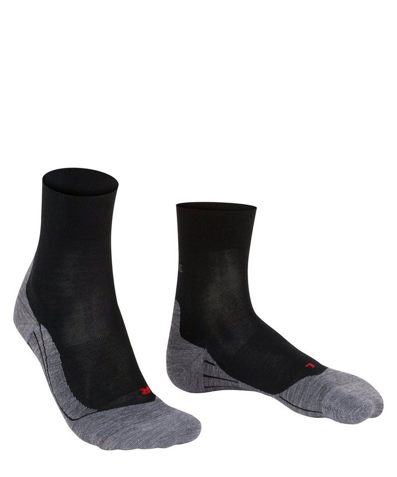 FALKE Laufsocken FALKE RU4 Endurance Wool Running Damen (1-Paar) leichte Laufsocke mit mittlerer Polsterung