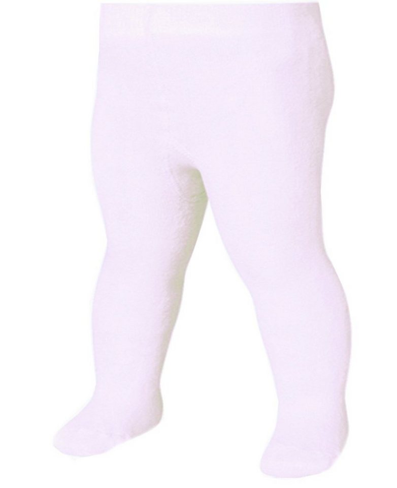 La Bortini Thermostrumpfhose Warme Baby Strumpfhose in Weiß für Neugeborene und Kleinkinder warm, weich, weiß, 50 56 62 68 74 80 86 92 Bild 2